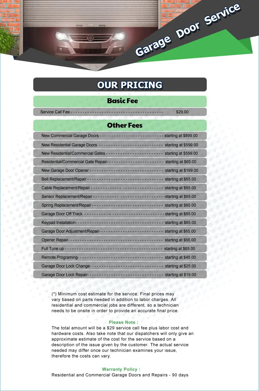 Galaxy Garage Door Service Paramus, NJ 201-473-2370